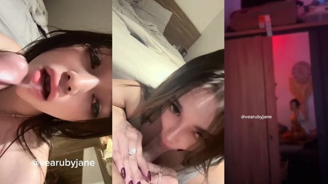 Bokep Indo Olivea Hadid @vearubyjane Lonte Pejabat Ngentot dan Crot Dimulut