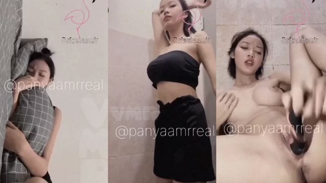 Bokep Indo Konten Miss Panya Mandi Sambil Colmek