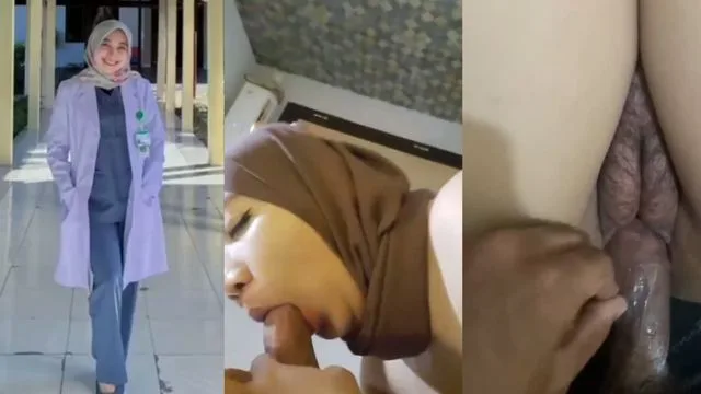 Bokep Indo Ngentotin Perawat Cantik Hijab Binal Sampe Mendesah Nikmat