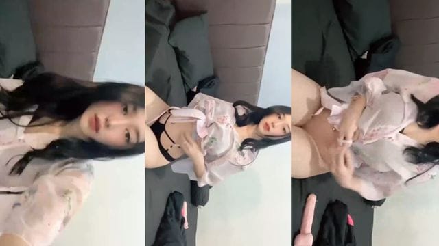 Bokep Indo Koleksi Pribadi Mantan Mulus Colok Memek Pake Dildo